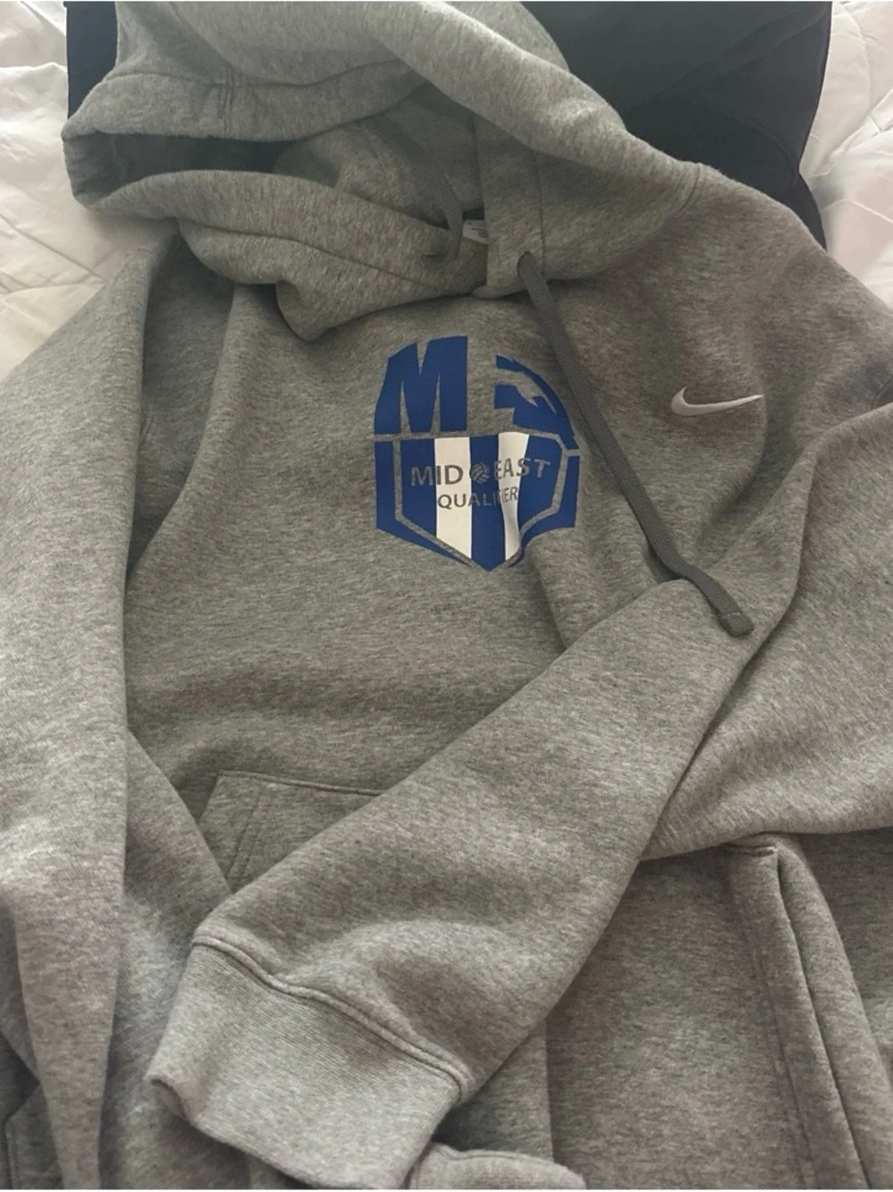 Nike Gray Mideast qualifier Hoodie